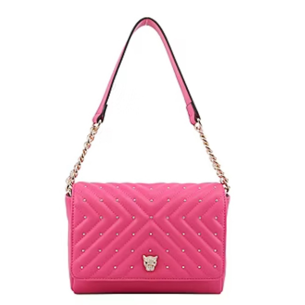 Jessica Simpson Pink Party Ready Flap Shoulder Bag. New With Tags